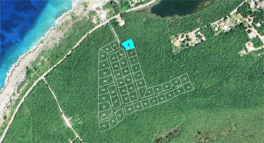 Elena Estates - Little Cayman - Lot 1 location