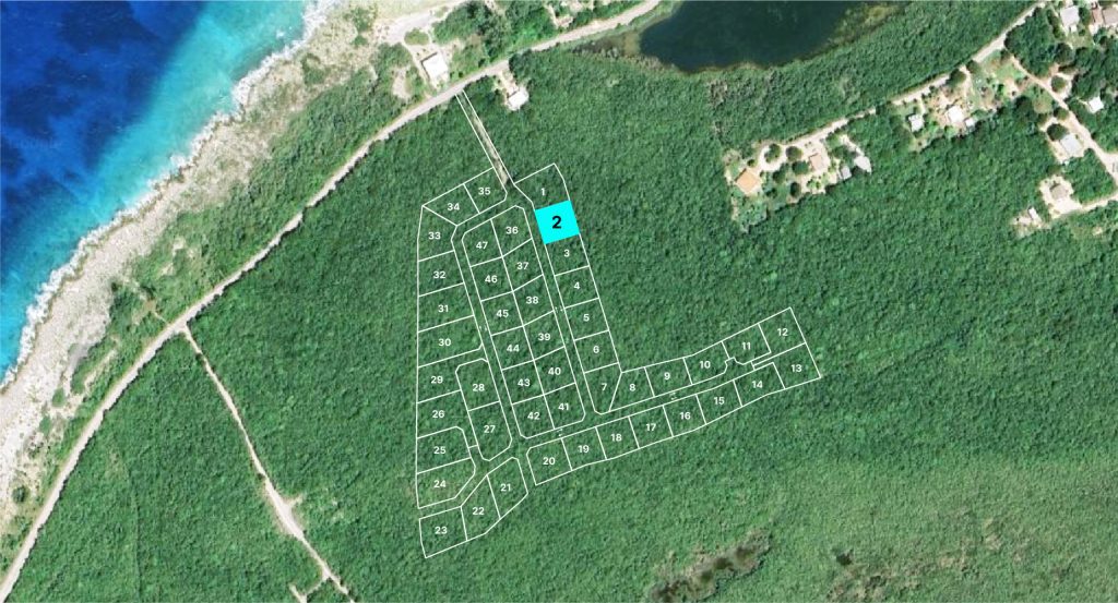 Elena Estates - Little Cayman - Lot 2 location